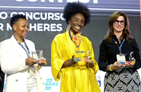 祝贺！“金砖国家解决方案奖”和“金砖国家女性创业大赛”的获奖者