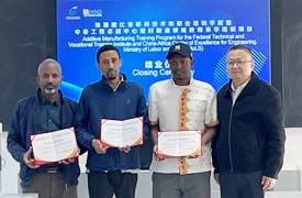 ECR国际技能培训之增材制造领域埃塞俄比亚教师来华培训项目圆满收官