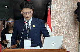 何亮、陈苏、程律莎代表中方首席专家和评审组长点评北非国际赛